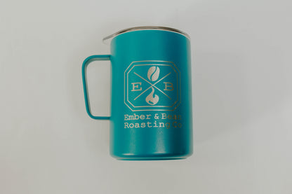 12oz Blue Miir Camp cup — Second Best Coffee